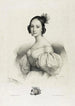 Das Buchstabe T aus dem Spiegel der Damen oder französisches Neues Alphabet - Pierre Louis Henri Grévedon — Ansicht des Kunstwerks