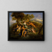 Pan und Syrinx - Pierre Mignard — gerahmtes Bild an der Wand