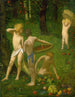 Kinder in einem Obstgarten - Pierre Puvis de Chavannes — Ansicht des Kunstwerks