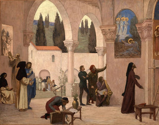 Christliche Inspiration - Pierre Puvis de Chavannes — Ansicht des Kunstwerks