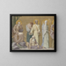 Prozession - Pierre Puvis de Chavannes — gerahmtes Bild an der Wand