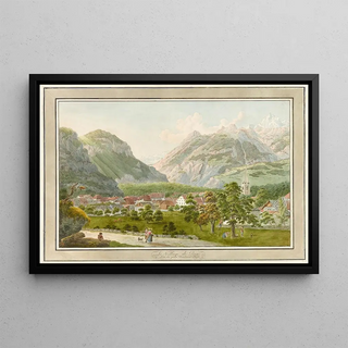 Pierre Samuel Louis Joyeux - Le Village de Bex.webp