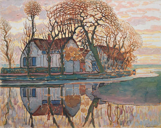 Ferme près de Duivendrecht - Piet Mondrian — Ansicht des Kunstwerks