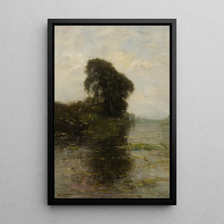 Piet Mondrian - Landzicht Farm under Light Blue Sky.webp