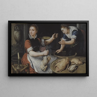 Pieter Aertsen - Two Women Cooking.webp