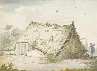 Ruine eines Gehöfts - Pieter Bartholomeusz Barbiers — Ansicht des Kunstwerks