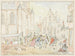 Voll mit Menschen im Regen - Pieter Bartholomeusz Barbiers — Ansicht des Kunstwerks