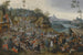 La Kermesse de Saint Georges avec la danse autour du mât de mai - Pieter Brueghel le Jeune — Ansicht des Kunstwerks