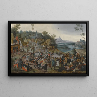 Pieter Brueghel The Younger - The Kermesse Of Saint George With The Dance Around The Maypole.webp