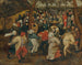 Das Hochzeitsmahl im Freien - Pieter Brueghel der Jüngere — Ansicht des Kunstwerks