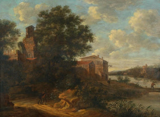 Das Flusslandschaft von Den Haag - Pieter Cosijn — Ansicht des Kunstwerks