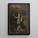 Moses mit den Gesetzestafeln - Pieter Gaal — gerahmtes Bild an der Wand
