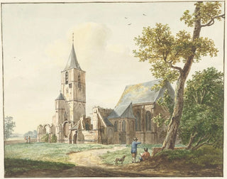 Pieter Gerardus van Os - De kerk te Warmond.webp