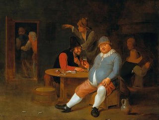 Pieter Harmensz Verelst - A Tavern Interior With Peasants.webp