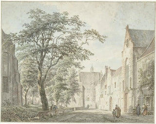 Ansicht der Stadt Montfoort - Pieter Jan van Liender — Ansicht des Kunstwerks