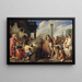 Der Opfergang der Didon an Juno - Pieter Lastman — gerahmtes Bild an der Wand