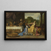 Haman bittet um Gnade Esther Esther 767 - Pieter Lastman — gerahmtes Bild an der Wand