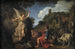 L'Ange Raphaël nimmt Abschied vom alten Tobit und seinem Sohn Tobias - Pieter Lastman — Ansicht des Kunstwerks