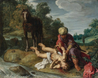 Der gute Samariter - Pieter Lastman — Ansicht des Kunstwerks