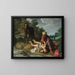 Der gute Samariter - Pieter Lastman — gerahmtes Bild an der Wand