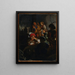 Reniement de saint Pierre - Pieter Molyn — gerahmtes Bild an der Wand