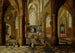 Innenansicht einer gotischen Kirche II - Pieter Neeffs der Ältere — Ansicht des Kunstwerks