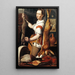 Servante de cuisine - Pieter Pietersz — gerahmtes Bild an der Wand
