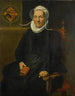 Portrait von Dirckje Tymansdr Gael, genannt van der Graft, Ehefrau von Mattheus Augustijnsz. Steyn - Pieter Pietersz. — Ansicht des Kunstwerks