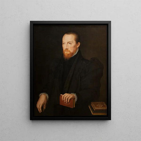 Pieter Pourbus - Bearded redheaded Man seated.webp