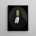 Portrait von Johan Kieviet, Direktor der Rotterdamer Kammer der Niederländischen Ostindien-Kompanie, gewählt im Jahr 1664 - Pieter van der Werff — gerahmtes Bild an der Wand