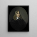Portrait de Willem Hartigsvelt, directeur de la Chambre de la Chambre de Rotterdam de la Compagnie néerlandaise des Indes orientales, élu en 1657 - Pieter van der Werff — gerahmtes Bild an der Wand