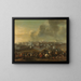 Assaut sur la ville de Coevorden, 30 décembre 1672 - Pieter Wouwerman — gerahmtes Bild an der Wand