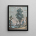 Italienische Landschaft - Pieter de Groot — gerahmtes Bild an der Wand