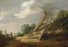 Landschaft mit offenem Tor - Pieter de Molijn — Ansicht des Kunstwerks