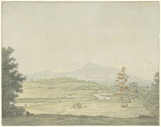Landschaft in Java - Pieter van Oort Hzn — Ansicht des Kunstwerks