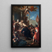 La cessation du schisme d'Anaclet - Pietro Antonio de Pietri — gerahmtes Bild an der Wand