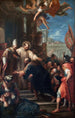 La cessation du schisme d'Anaclet - Pietro Antonio de Pietri — Ansicht des Kunstwerks