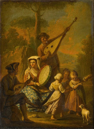 Pietro Fabris - Figures dancing and playing music in the countryside.webp