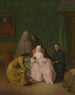 Die Besuch - Pietro Longhi — Ansicht des Kunstwerks