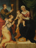 Mariage mystique de Sainte Catherine - Pietro Negroni — Ansicht des Kunstwerks