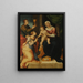 Mariage mystique de Sainte Catherine - Pietro Negroni — gerahmtes Bild an der Wand