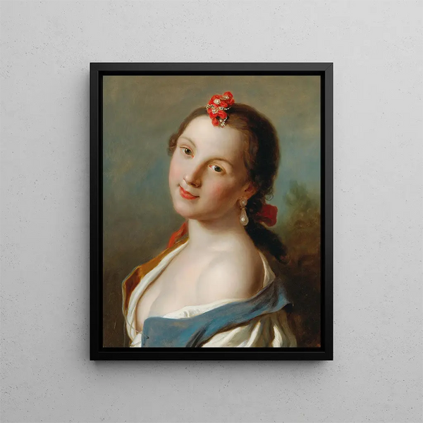 Pietro Rotari - Portrait Of A Young Woman.webp