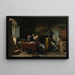 Die Freuden des Hauses - Pietro Saltini — gerahmtes Bild an der Wand