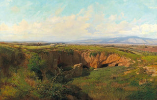 Pietro Sassi - Roman Campagna landscape with shepherd.webp