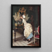 Ein Kuss im Spiegelbild - Pietro Torrini — gerahmtes Bild an der Wand
