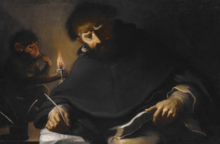 Pietro della Vecchia - St Dominic and the Devil.webp