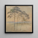 Pins dans un brouillard matinal - Ernst Ferdinand Oehme — gerahmtes Bild an der Wand
