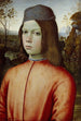 Portrait eines Jungen - Pinturicchio — Ansicht des Kunstwerks
