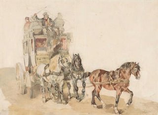 Piotr Michaowski - French stagecoach.webp