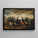 Hussards bleus autrichiens - Piotr Michałowski — gerahmtes Bild an der Wand